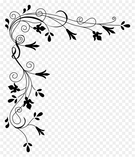 Swirl Clipart Black And White Swirl Black And White Transparent