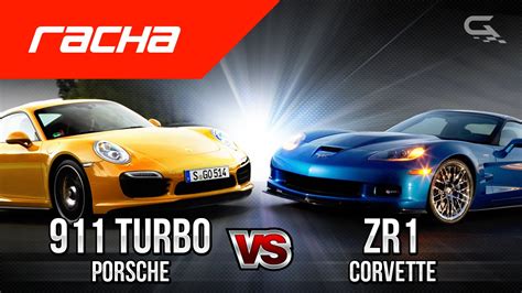 Porsche 911 Turbo Vs Corvette Zr1 Blue Meth Youtube