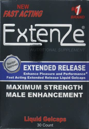 Extenze® Male Enhancement Liquid Gelcaps 30 Ct Kroger