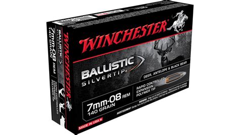 Winchester Ballistic Silvertip 7mm 08 Remington 140 Grain Fragmenting