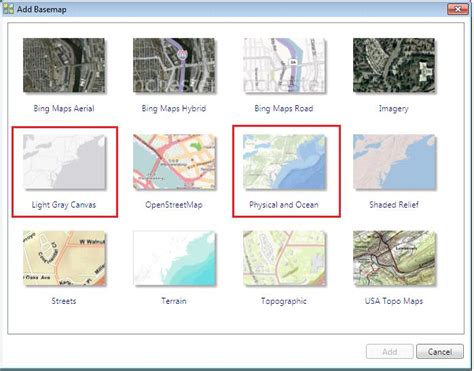Using Alternative Thematic Basemaps With Arcgis Com Map Viewer Arcgis
