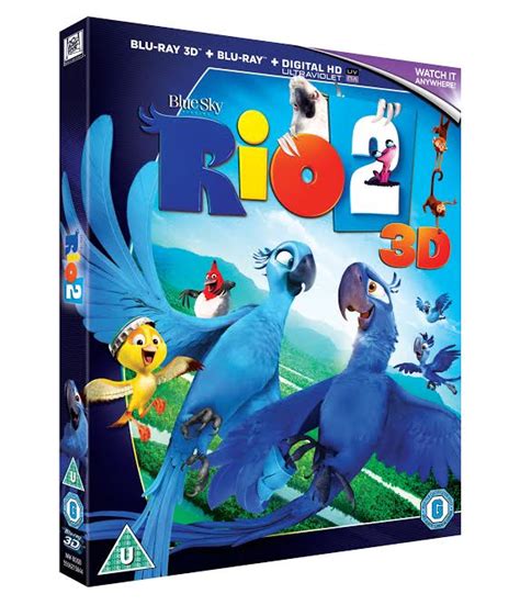 Win A Free Rio 2 Blu Ray Dvd Competition Entertain The Kids