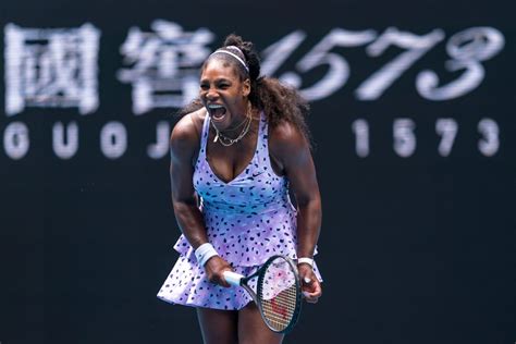 Serena williams is one of the greatest athletes of all time, and in addition to her latest win, her look was also a grand slam. Serena Williams Wearing a Purple Pattern at the Australian ...