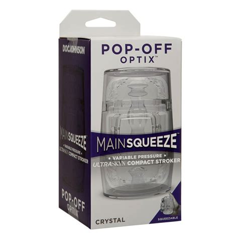 Buy The Main Squeeze Pop Off Optix Crystal Clear Variable Pressure