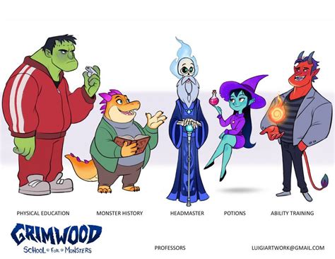 Modern Character Design Sheets You Need To See Desenhando Retratos Personagem Cartoon