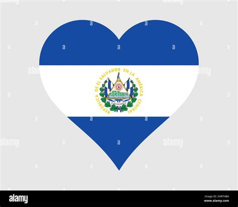 El Salvador Bandera De Corazón Salvadoreño Salvadoreño Salvadoreño Guanaco Love Shape País