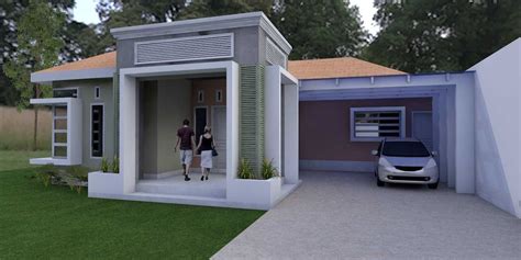 ide desain garasi tambahan  keren model rumah