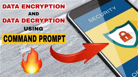 How To Encrypt And Decrypt Files Or Folders Using Command Prompt Youtube