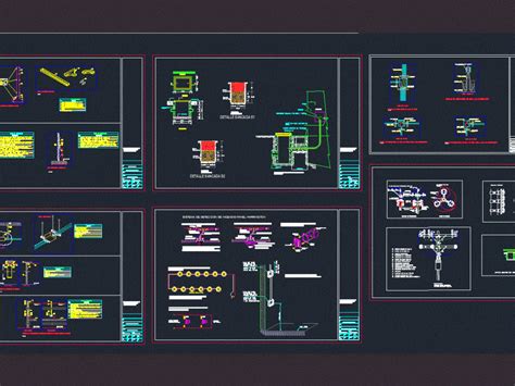 Details Of Electrical Installations Dwg Detail For Autocad Designscad