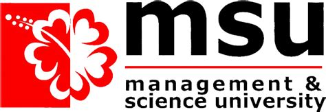 Download The Msu Logo Management And Science University Logo Png Png