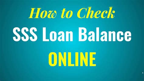 • ptptn loan will be disburse twice a year which is on june and november. SSS Loan Balance: How to Check SSS Loan Balance Online ...
