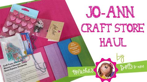 Jo Ann Fabric And Craft Haul Youtube