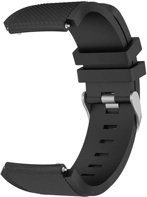 Acutas 22mm Classic Silicone Strap Band For Fossil Q Explorist Gen 3