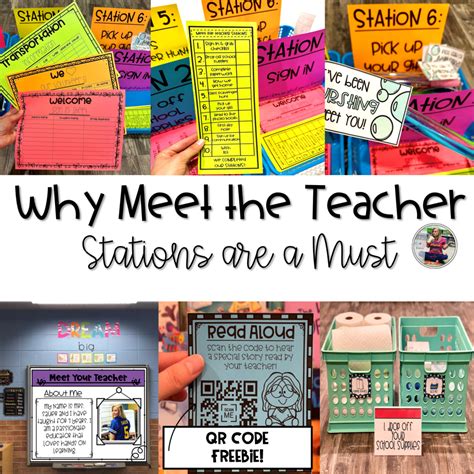 Why Meet The Teacher Stations Are A Must Sweet N Sauer Firsties