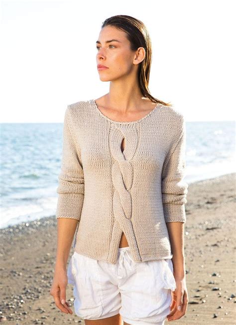 Hand Knitted Beige Pullover Xs S M 20 Colors Available Etsy In