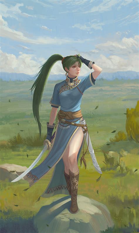 Lyn From Fire Emblem I Referenced Her Design From