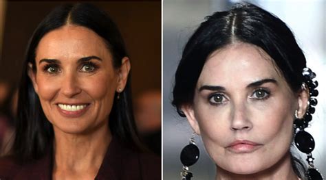 Many people have fallen for her angel beauty including her former husband, bruce willis. Demi Moore Fuels 'Botched Plastic Surgery' Speculation ...