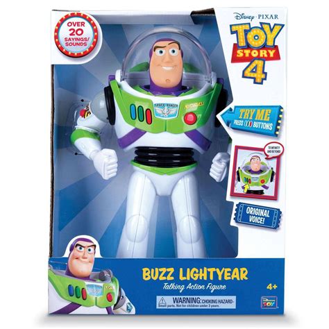 Disney Pixar Toy Story 4 Buzz Lightyear Talking Action Figure Buzz