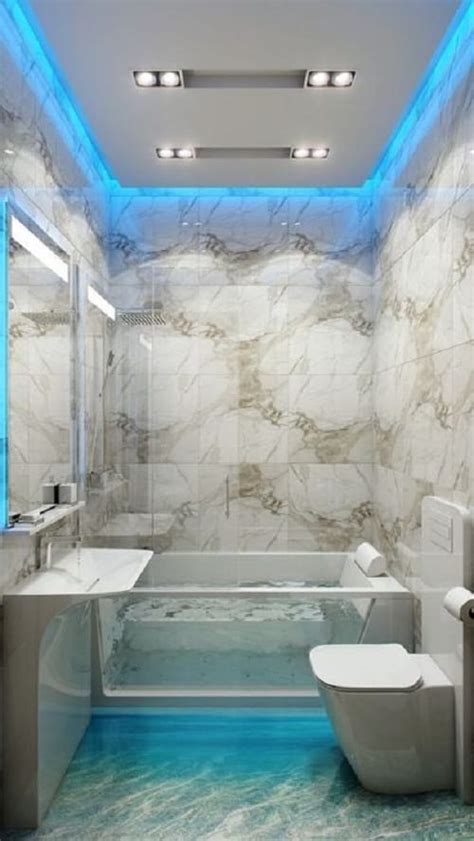 Decorating white walls bathroom mini makeover via. 25+ Most Brilliant Long Narrow Bathroom Ideas That'll Drop Your Jaw