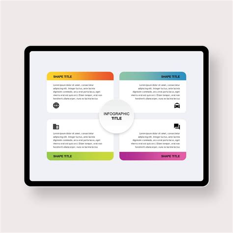 Download Basic Four Section Powerpoint Templates