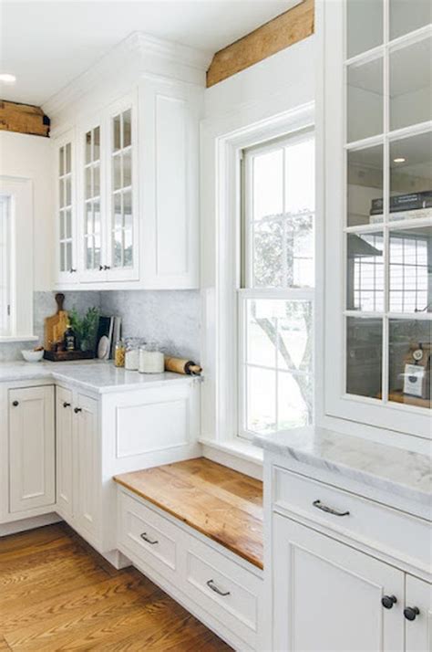 100 Beautiful Kitchen Window Design Ideas 67 White Farmhouse