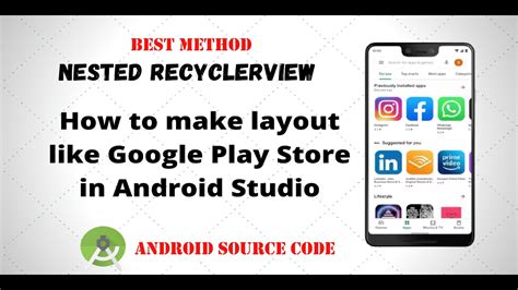 Nested Recyclerview In Android Studio Nested Recyclerview Android