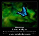 Arriba 42+ imagen efecto mariposa frases - Viaterra.mx