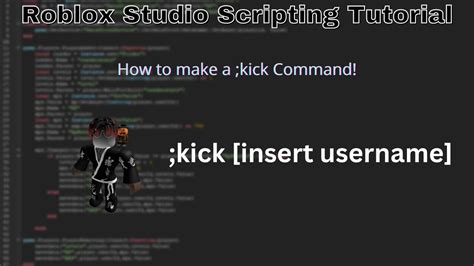 How To Make A Kick Command In Roblox Roblox Studio 2022 Scripting