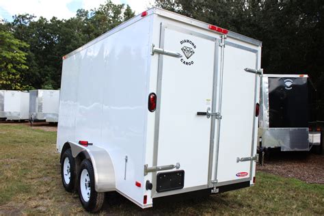 Diamond Cargo 6x12 Tandem Axle Barn Doors General Cargo Specialty