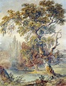 Trees and Pond - John Ruskin - WikiArt.org - encyclopedia of visual arts