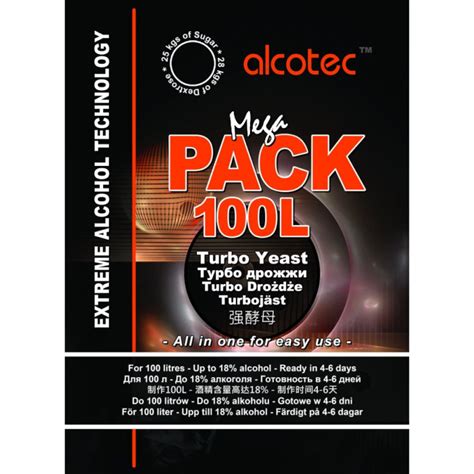 Alcotec Turbo Yeast Mega Pack Get Er Brewed Homebrew