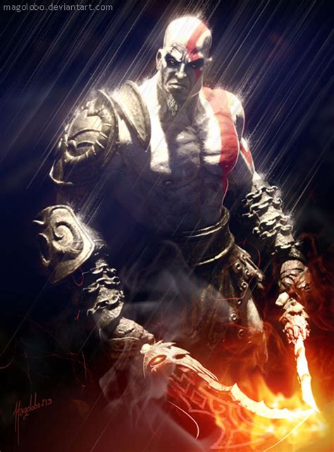 Kratos By Magolobo On Deviantart