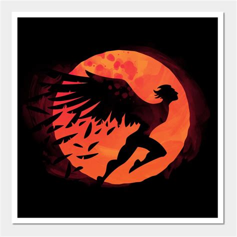 Icarus Sunset Wall And Art Print Sunset Artwork Icarus Tattoo Icarus