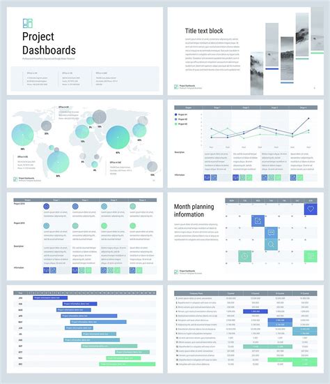 Project Dashboards For Powerpoint Project Dashboard Powerpoint