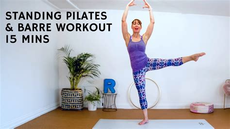 Standing Pilates And Barre Core Workout Ballet Inspired Cardio