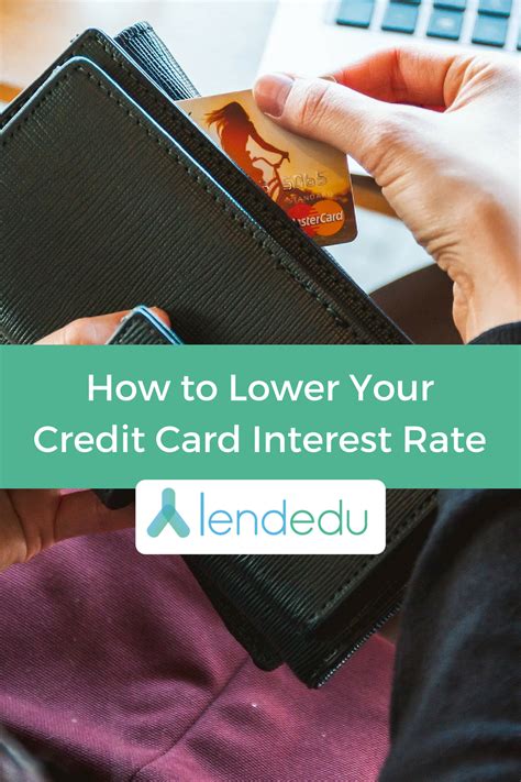 For some background, i pay off my credit card balances in full and have a credit score above 800. How to Lower Your Credit Card Interest Rate (With images) | Credit card interest, Credit card ...