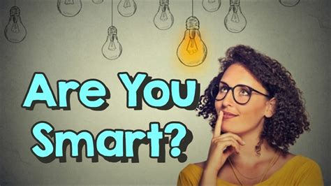 10 Signs That Youre Smarter Than You Think Youtube