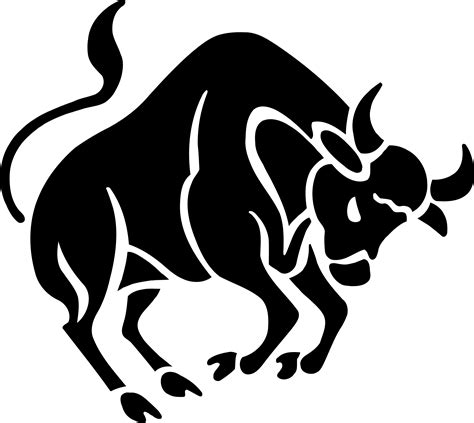 Taurus Bull Symbol Vector Clipart Image Free Stock Photo Public