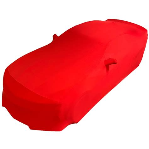 Chevy Camaro Car Cover Red Or Black Ultraguard Stretch Satin Indoor