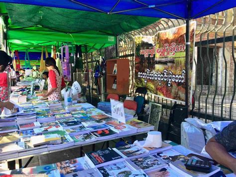 Thein Phyu Book Market Wont Be Replacing Pansodan Road Anytime Soon