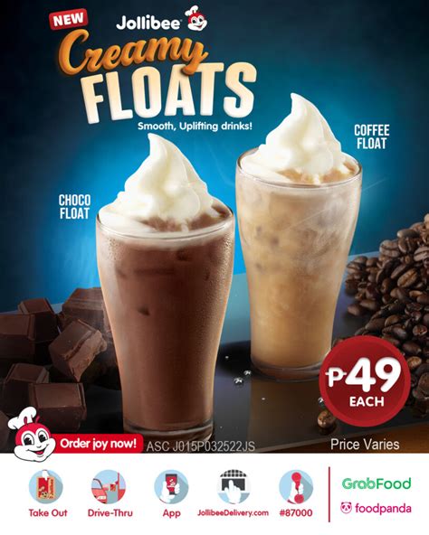 Taste Test Jollibee Creamy Coffee Float And Choco Float Manila