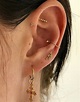 @jacquicaszee | Earings piercings, Ear jewelry, Conch ear piercing