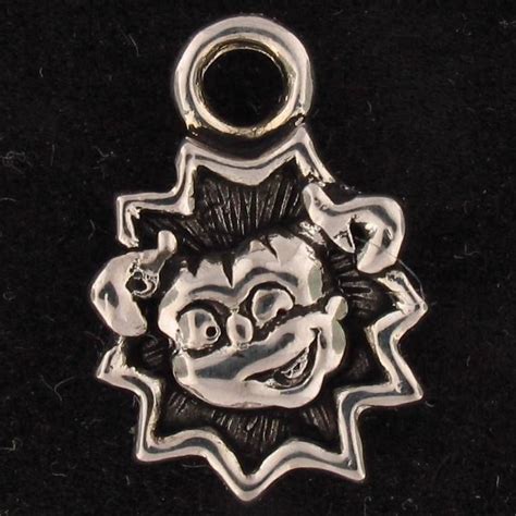 Charm Necklace Angelica Rugrats Nickelodeon Nick Tv Silver Star Burst