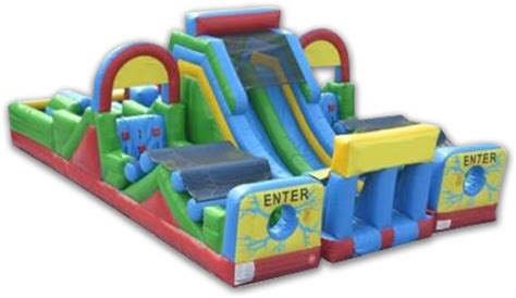 Inflatable Obstacle Course Clipart Large Size Png Image Pikpng
