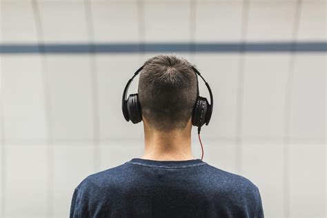 Man Wearing Black Headphones · Free Stock Photo