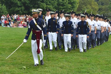Parade Marking Entrance Of Class Of 2017 Into The Virginia Tech Corps