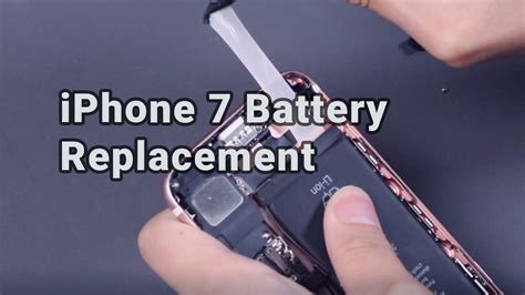 How To Replace A Iphone 7 Battery Repair Basics Youtube