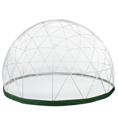 Vevor Garden Dome 95ft Geodesic Dome With Pvc Cover Bubble Tent