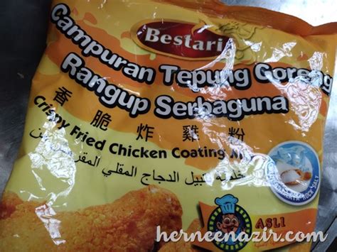 How to make kfc fried chicken ayam goreng ala kfc. Ayam Goreng Rangup Dengan Tepung Goreng Serbaguna Bestari ...