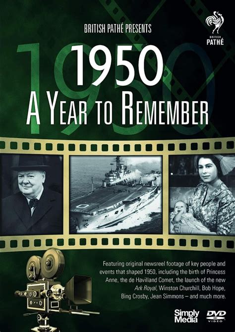 British Pathé News A Year To Remember 1950 Dvd Renown Films